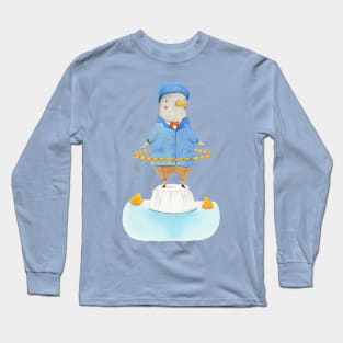 Öenguin with Hula Hoop Long Sleeve T-Shirt